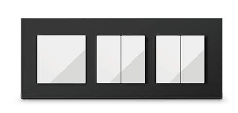 Single + Double + Double Switch Buttons