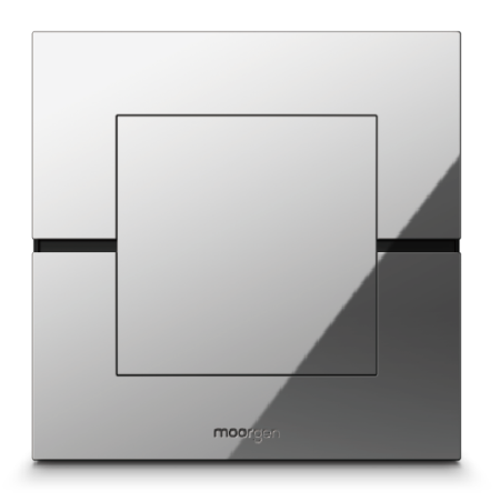 Single-key-flat-mechanical-panel