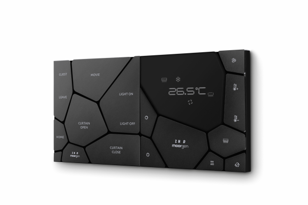 Mica Black Smart Panel Zaha Hadid design 