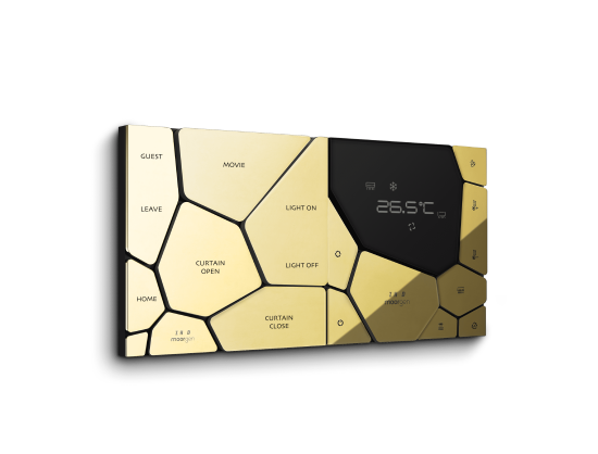 Monaco gold Smart panel Zaha hadid Design